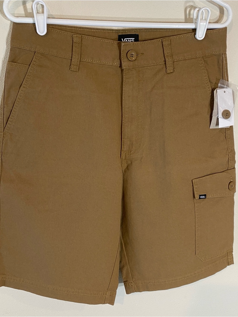 Vans Cargo Shorts Khaki Brown - Size 30